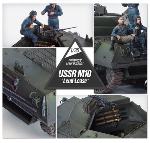 Academy 13521 USSR M10 Lend Lease 1/35 – imagen 6