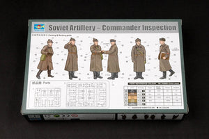 Trumpeter 00428 Soviet Artillery - Commander Inspection 1/35 – imagen 4