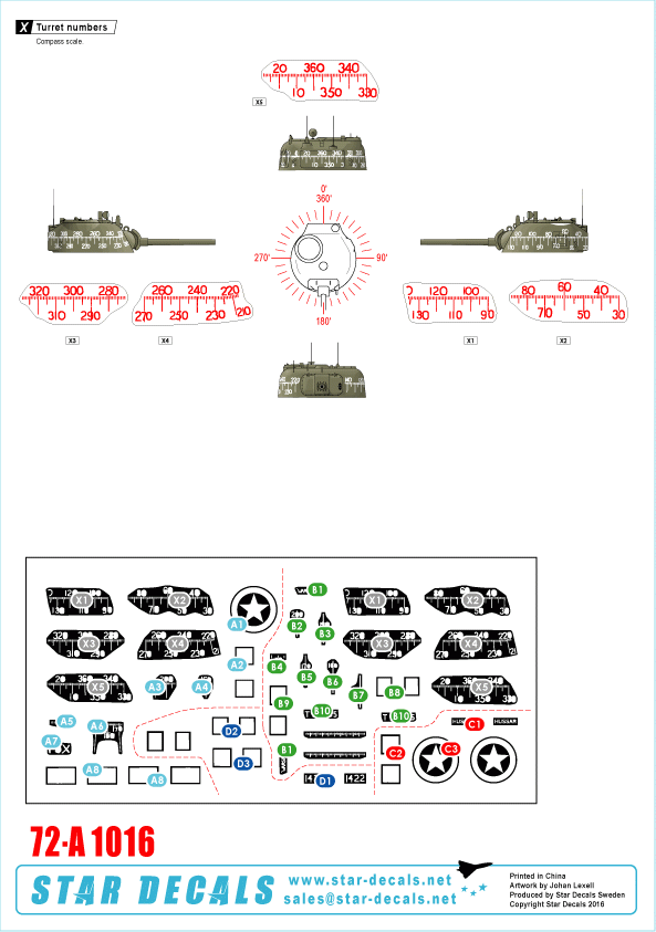 Star Decals 72-A1016 RMASG Sherman. Royal Marines Support tanks in Narmandie 1/72 – imagen 2