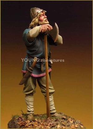 Young Miniatures YH9003 VIKING WARLORD 10 A.D. 90mm – immagine 2
