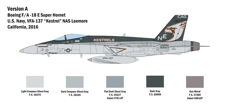 Italeri 2791 F/A-18 E SUPER HORNET 1/48 – Bild 5