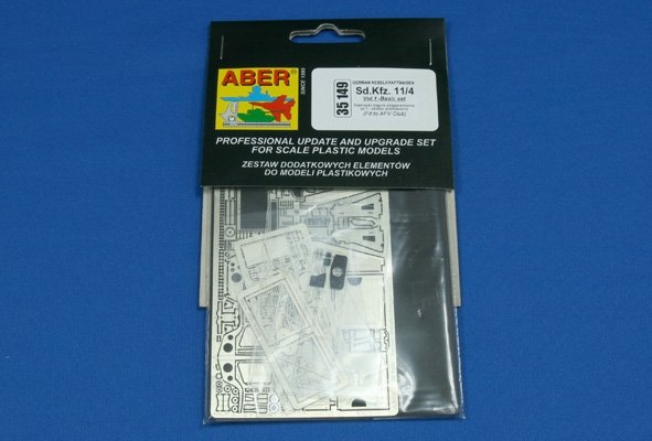 Aber 35149 Niemiecki ciagnik polgasienicowy Sd.Kfz 11/4 cz.1 zest.podst.(AFV) 1/35 – imagen 3