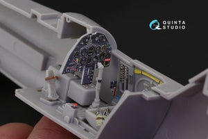 Quinta Studio QD32058 Bf 109K-4 3D-Printed &amp;amp; coloured Interior on decal paper (for Hasegawa kit) 1/32 – Bild 7