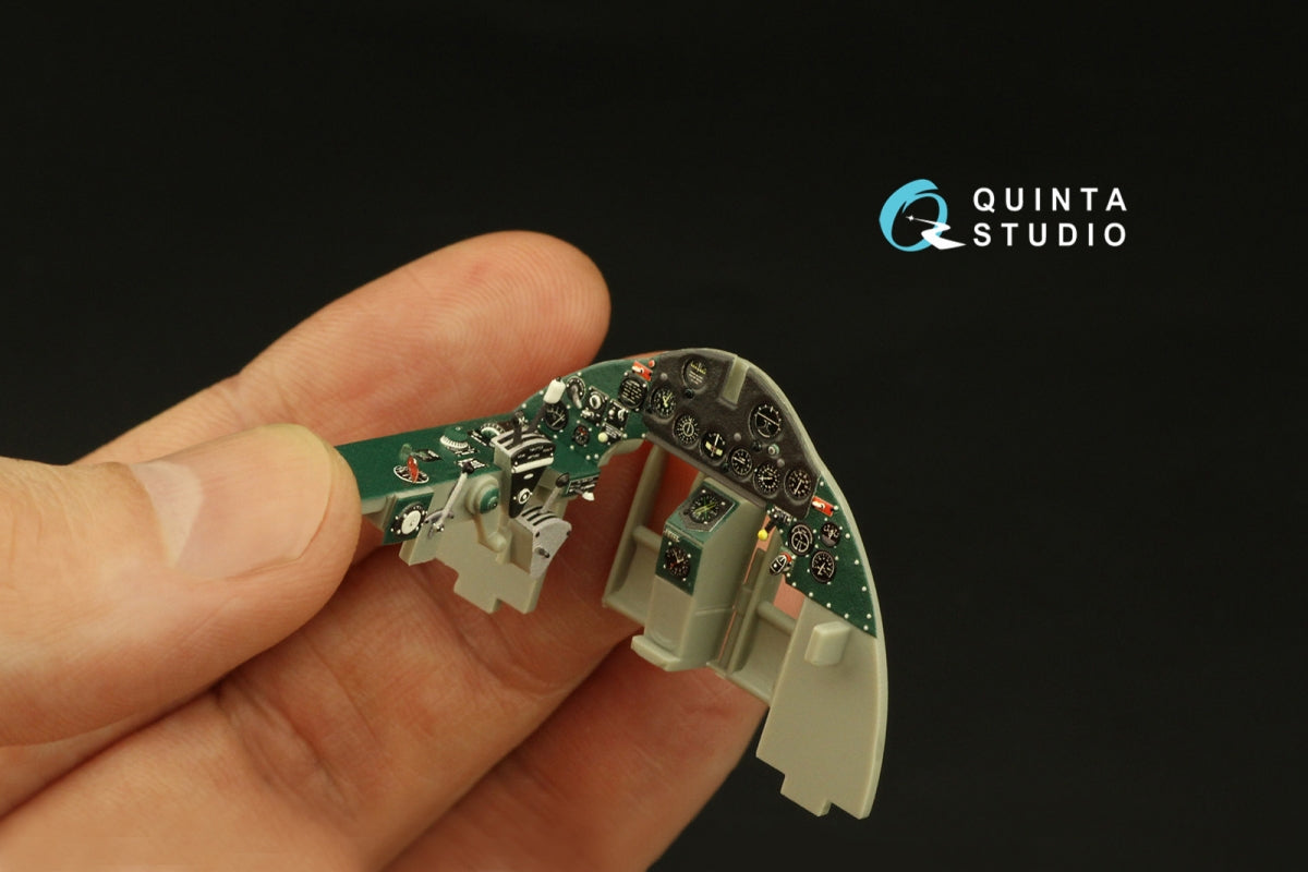 Quinta Studio QD32185 F4F-4 Wildcat 3D-Printed coloured Interior on decal paper (Trumpeter) 1/32 – imagen 7