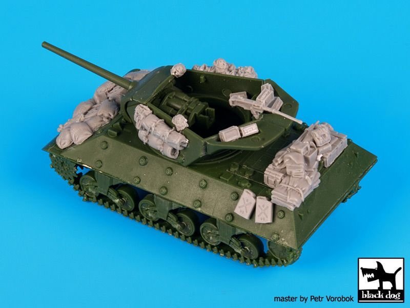 Black Dog T72079 M-10 accessories set for UM model 1/72 – Bild 4