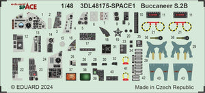 Eduard 3DL48175 Buccaneer S.2B SPACE AIRFIX 1/48 – imagen 4
