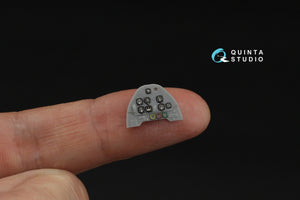 Quinta Studio QD48567 German WWII Cockpit instrument gauges 3D-Printed &amp;amp; coloured Interior on decal paper (All Kits) 1/48 – imagen 7