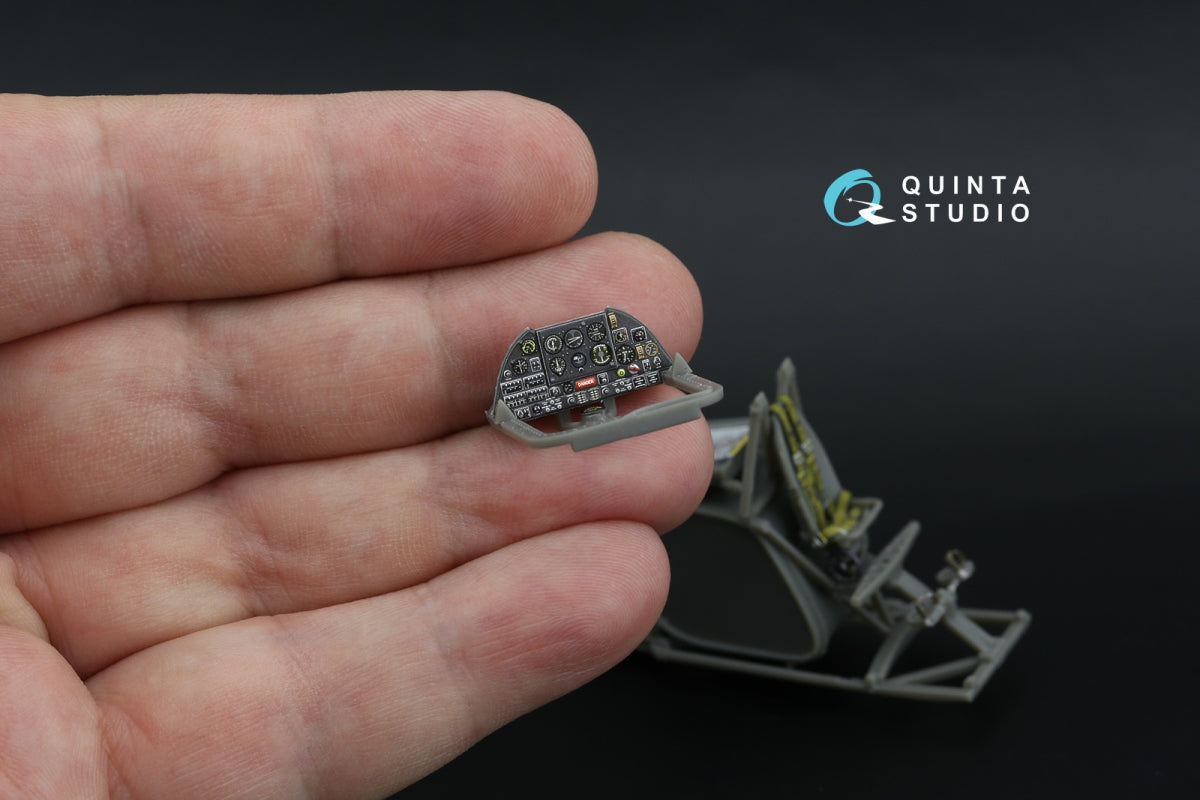 Quinta Studio QDS-48583 Westland Lysander Mk.III 3D-Printed &amp;amp; coloured Interior on decal paper (Airfix) (small version) 1/48 – imagen 6