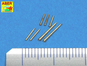 Aber 35L-099 Set of 7 barrels tips for Soviet Degtijarew DT and DP machine guns 1/35 – zdjęcie 2