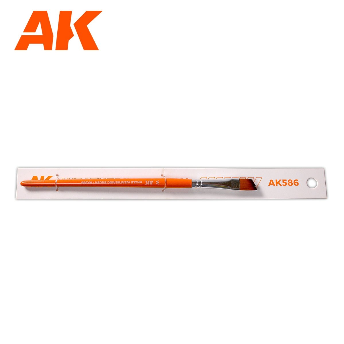AK Interactive AK586 ANGLE WEATHERING BRUSH – immagine 2