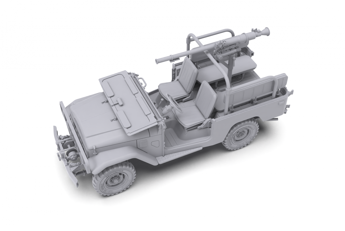 AK Interactive AK35003 FJ43 PICKUP WITH SPG-9 RECOILLESS GUN 1/35 – imagen 7