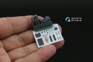 Quinta Studio QD+72167 Su-17UM3 3D-Printed &amp;amp; coloured Interior on decal paper (Modelsvit) (with 3D-printed resin part) 1/72 – Bild 6