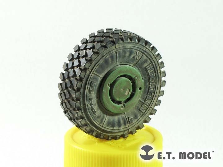 E.T. Model ER35-063 Modern U.S. MK.23 MTVR Cargo Truck Weighted Road Wheels For TRUMPETER 1/35 – zdjęcie 3