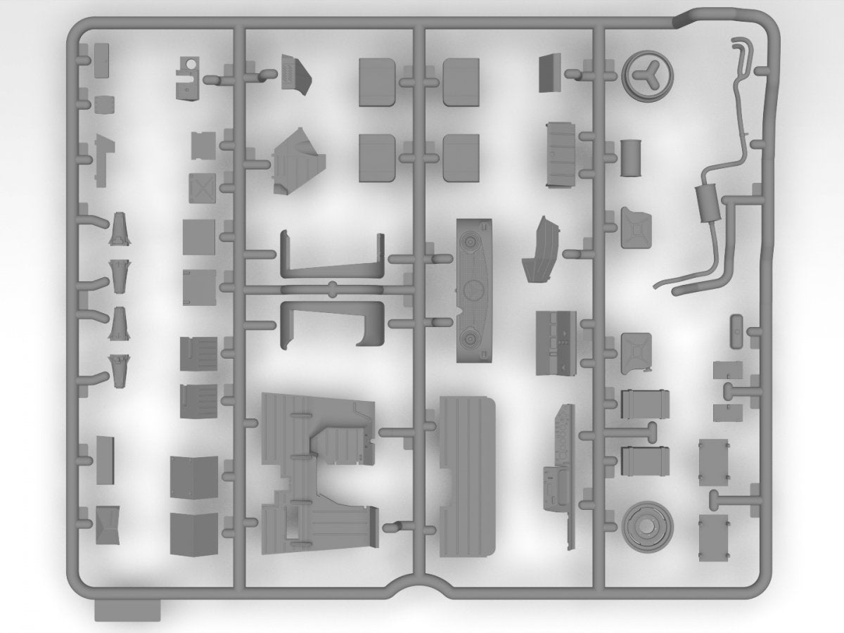 ICM 35135 Unimog S 404 German military truck 1/35 – imagen 13