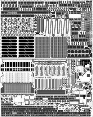 Pontos 37001R1 USS LHD-2 Essex Kit+Detail Up Set 1/350 – imagen 8