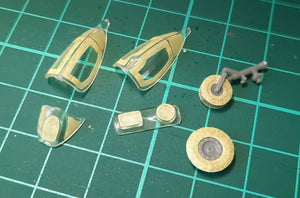 Omask 57050 Mig-17F mask (for Airfix) 1/72 – zdjęcie 2