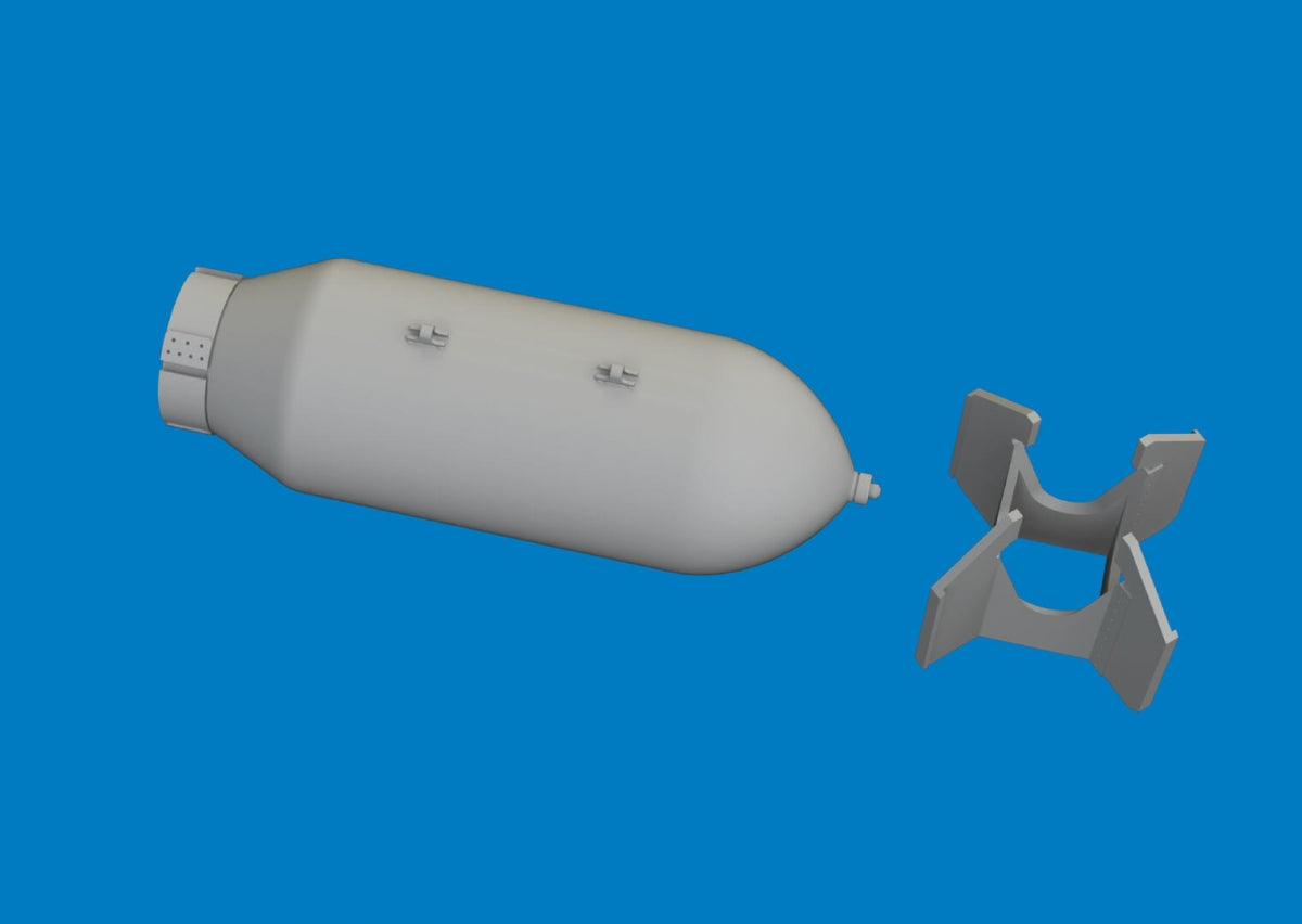 Eduard 6481076 P-40 1000lb US bomb Eduard 1/48 – imagen 3