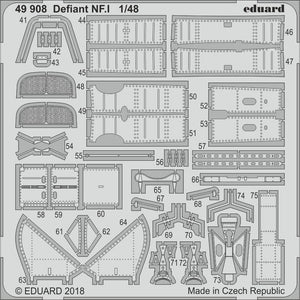 Eduard 49908 Defiant NF. I AIRFIX 1/48 – Bild 2