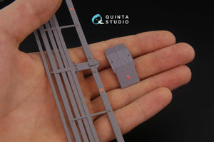 Quinta Studio QD35017 KAMAZ 4310 3D-Printed &amp;amp; coloured Interior on decal paper (for ICM kit) 1/35 – imagen 6