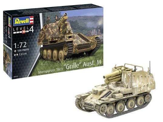 Revell 03315 Sturmpanzer 38(t) Grille Ausf. M1/72
