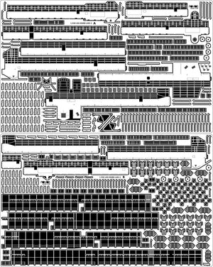 Pontos 37001R1 USS LHD-2 Essex Kit+Detail Up Set 1/350 – imagen 6