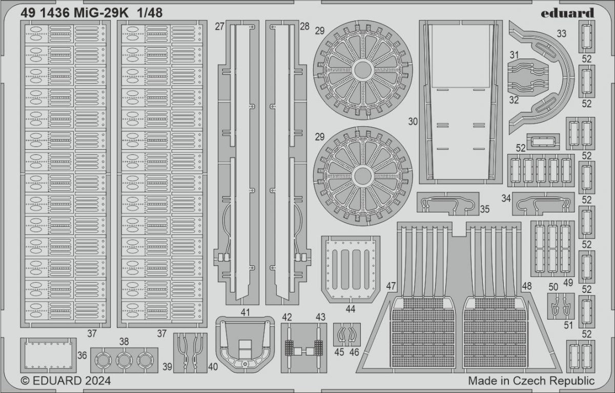 Eduard 491436 MiG-29K HOBBY BOSS 1/48 – zdjęcie 2