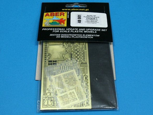 Aber 48001 Sd.Kfz.181 Pz.Kpfw.VI Ausf.E Tiger I première production - vol.1 - ensemble de base (1/48) – image 3