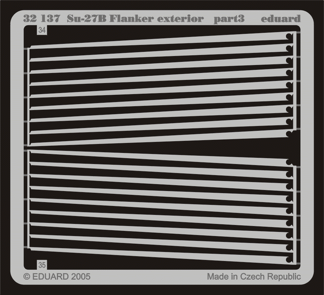 Eduard 32137 Su-27 Flanker B exterior 1/32 TRUMPETER – imagen 3