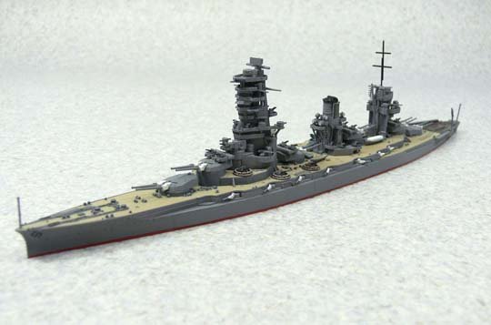 Aoshima 00251 I.J.N. Battleship Yamashiro 1944 1/700 – Bild 2