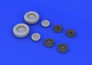 Eduard 648193 A-6 wheels 1/48 (HOBBY BOSS) – zdjęcie 3