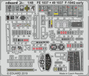 Eduard 491037 F-104G early 1/48 KINETIC MODEL – immagine 2
