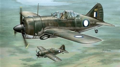 Maquette Special Hobby 48057 Buffalo modèle 339-23 RAAF et service de l'armée américaine (1/48)