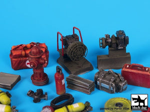 Black Dog T35144 Firefighters equipment accessories set 1/35 – imagen 2