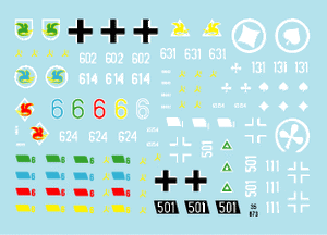 Star Decals 35-873 PzKpfw III from Pz.Reg.3, 2. Pz.Div. 1/35 – imagen 3