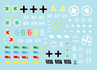 Star Decals 35-873 PzKpfw III from Pz.Reg.3, 2. Pz.Div. 1/35 – imagen 3