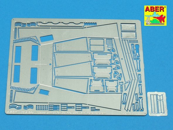Aber 35A084 Upper armour for Sd.Kfz. 250 Alte (For late version) 1/35