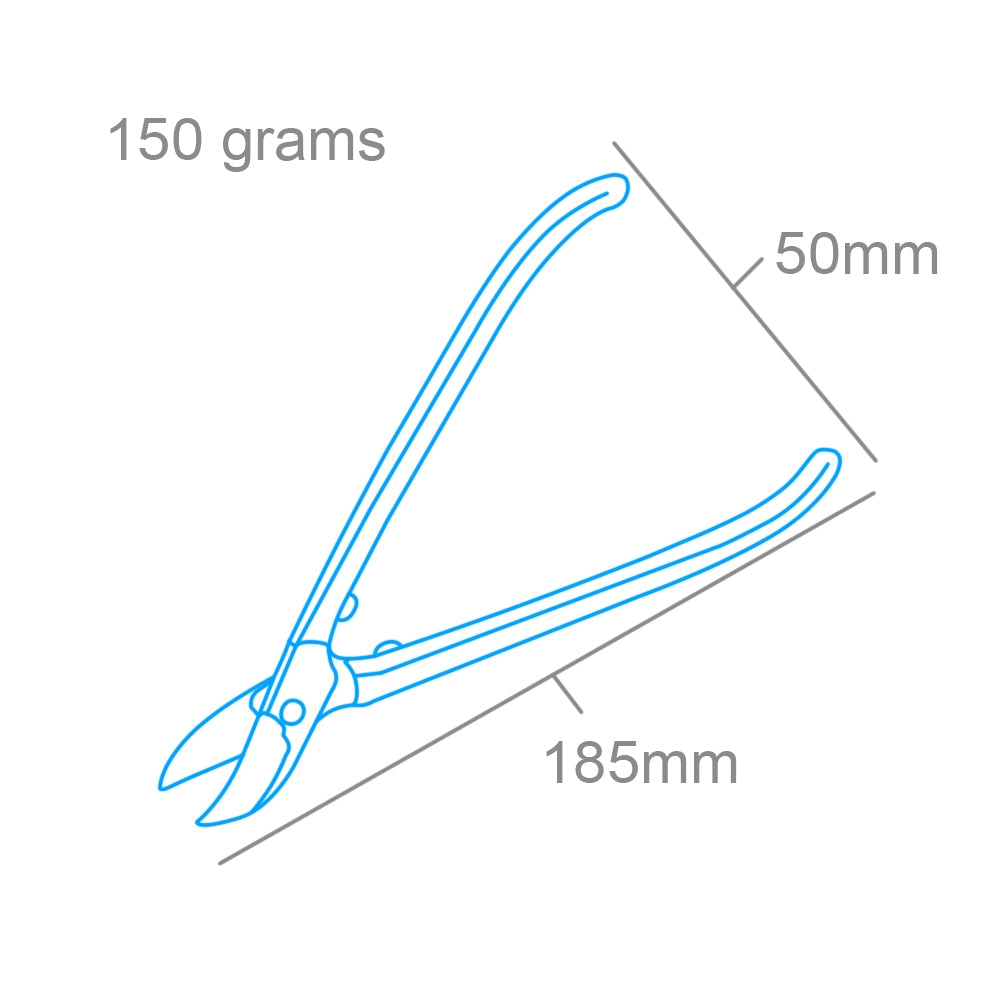 Modelcraft PPL1208 Curved Jewellers Tinsnips (180mm) – Bild 2