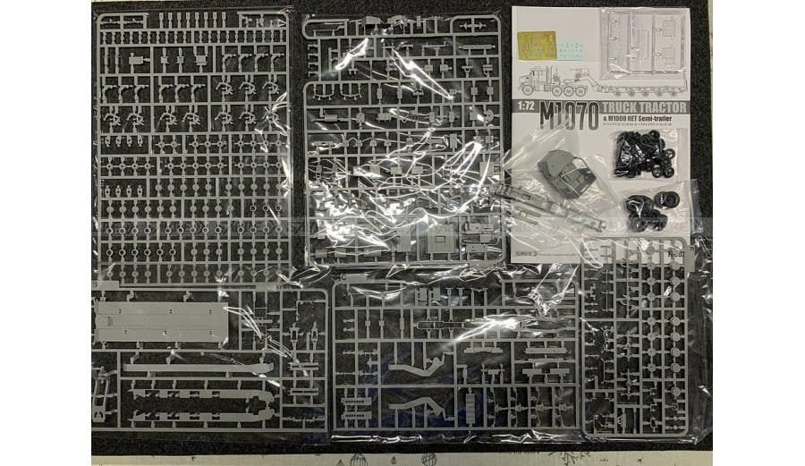 Sabre 72C02 M1070 Tractor &amp;amp; M1000 Semi-Trailer 1/72 – imagen 3