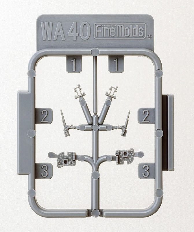 Fine Molds WA40 U.S.NAVY 5&amp;quot;/25 Caliber Gun 1/700 – Bild 3