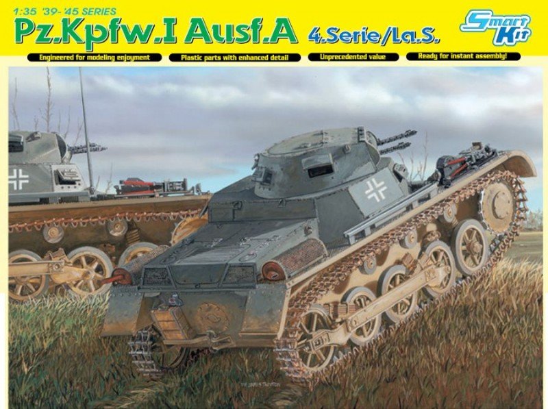 Dragon 6451 Pz.Kpfw.I Ausf.A 4.Serie/La.S. 1/35