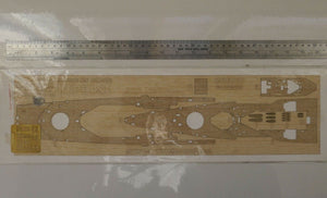Wood Hunter W35028 Wood deck HMS Repulse for Trumpeter 1/350 – imagen 2