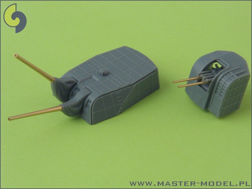 Master SM-350-030 IJN Mogami (1942) armament - 20cm (6pcs), 12,7cm (8pcs) barrels – imagen 4