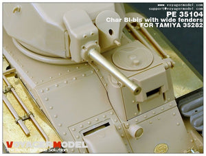 Voyager Model PE35104 WWII French Char BI-bis with wide fenders (B ver include Gun barrel) for TAMIYA 35282 1/35 – image 5