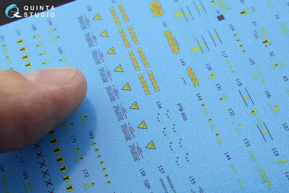 Quinta Studio MMD48006 Decal Su-17M4 stencil 1/48 – imagen 3