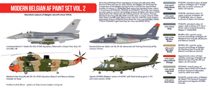 Hataka HTK-AS64 Modern Belgian AF paint set vol. 2 – zdjęcie 3