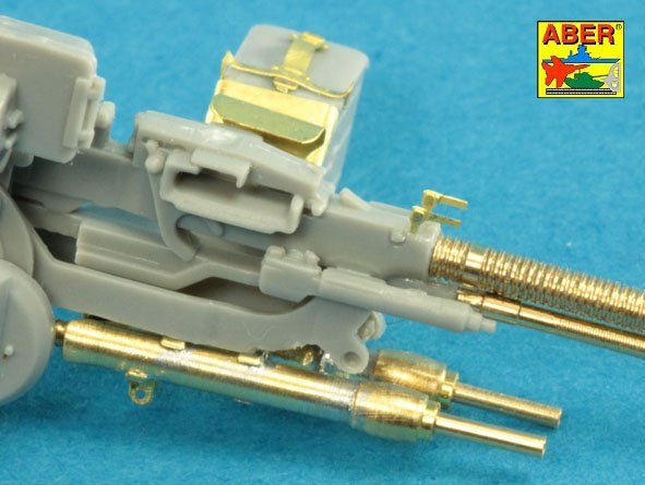 Aber 35L-118 Barrel for Russian 12,7mm heavy machine gun DShK, after WWII version (T-54/55; BTR-60APC) 1/35 – imagen 14