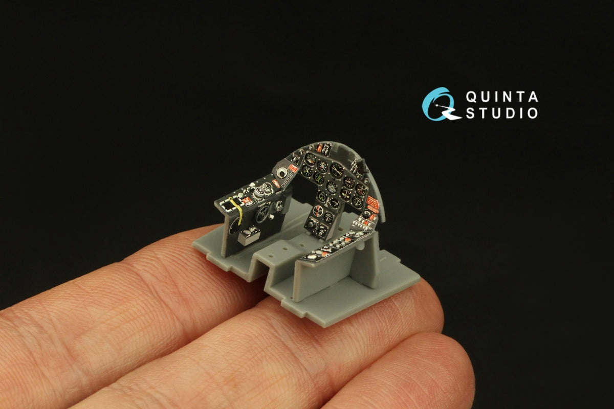 Quinta Studio QD48384 F8F-2 Bearcat 3D-Printed &amp;amp; coloured Interior on decal paper (Hobby Boss) 1/48 – imagen 8