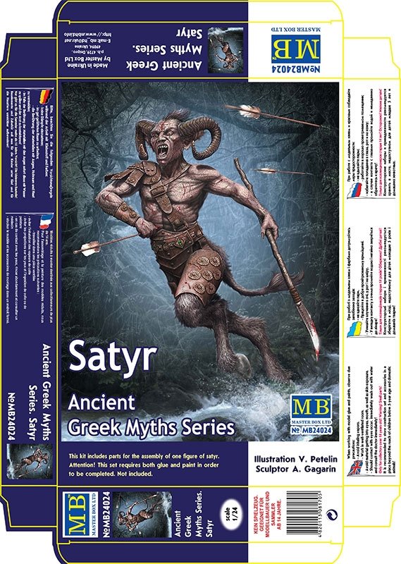 Master Box 24024 Ancient Greek Myths Series Centaur 1/24 – imagen 4