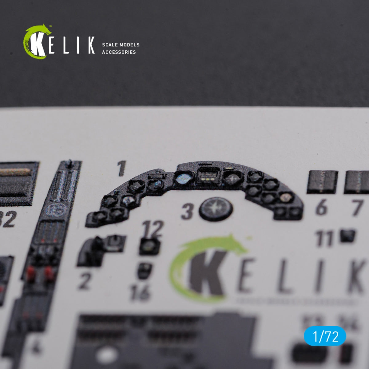KELIK K72106 Ju-88 A-1 interior 3D decals for Revell kit 1/72 – imagen 4