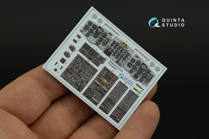 Intérieur coloré imprimé en 3D sur papier décalcomanie Quinta Studio QD35123 CH-47A (Trumpeter) 1/35 – image 5